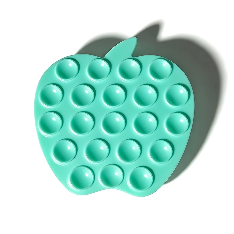 Fruit-Shaped Silicone Suction Cup Phone Stand, Multifunctional