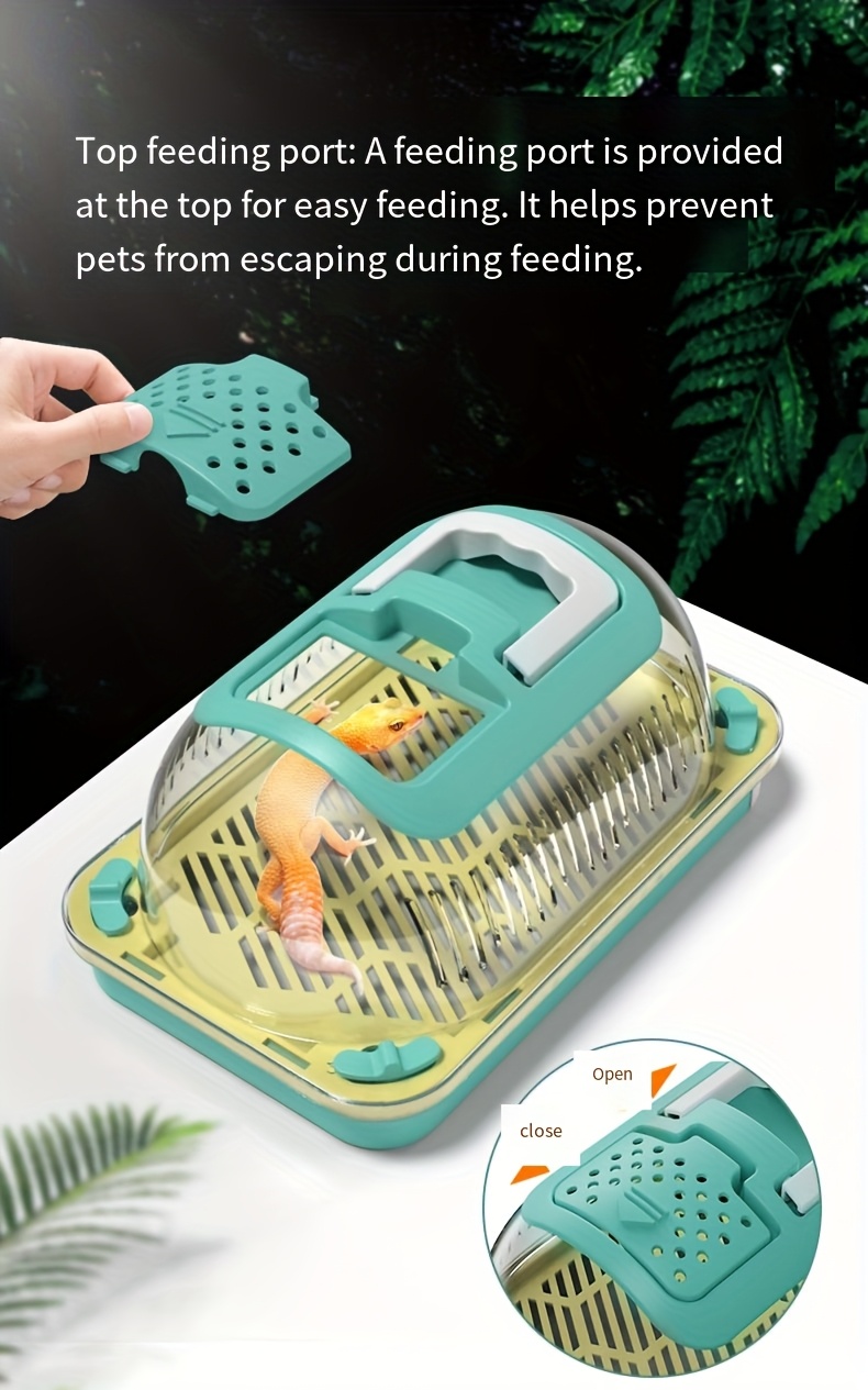 Cages for Keeping Reptiles, Geckos, And Insects, Portable Breeding Boxes for Insects, And Outdoor Insect Rearing Containers