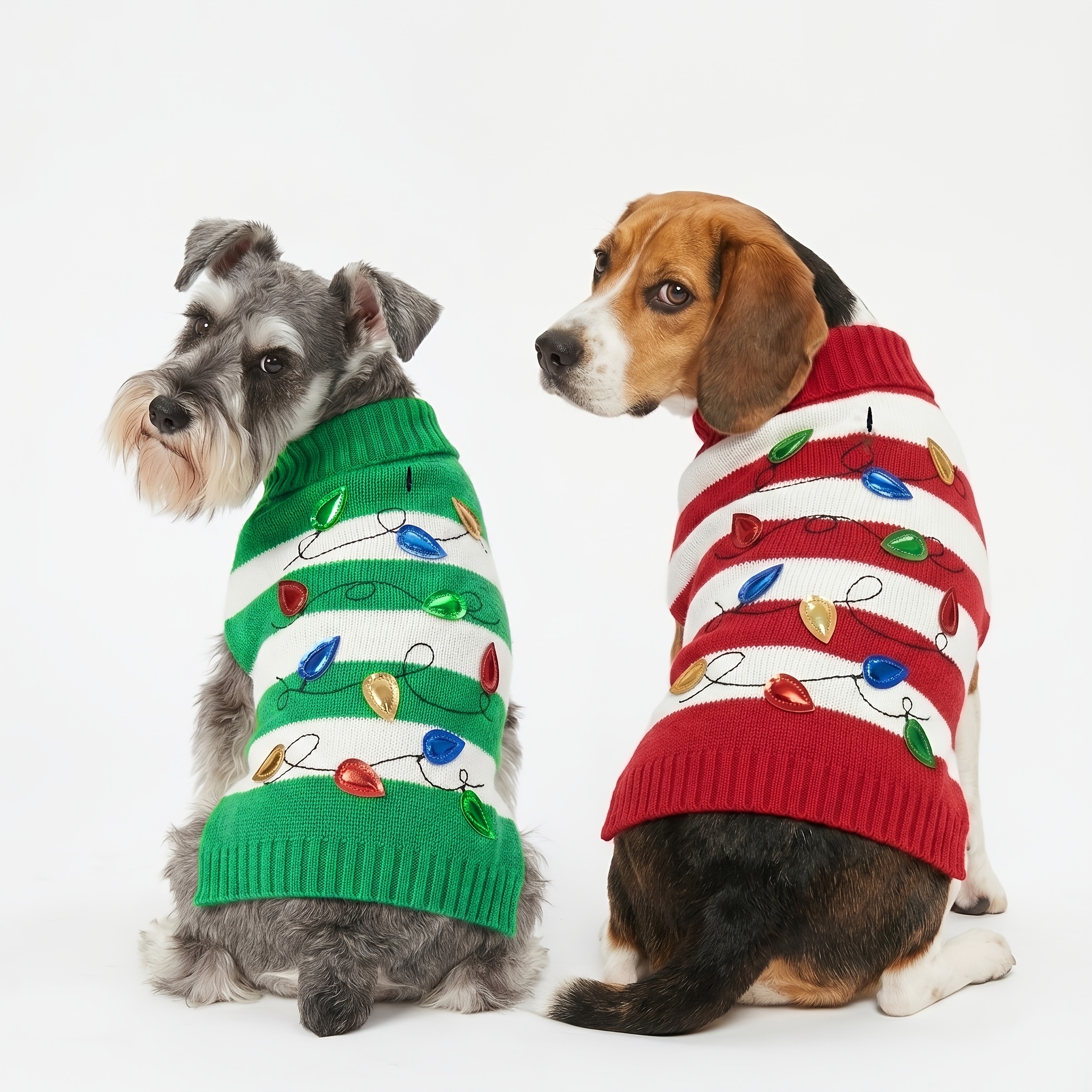 doggie sweaters sold on Temu United States