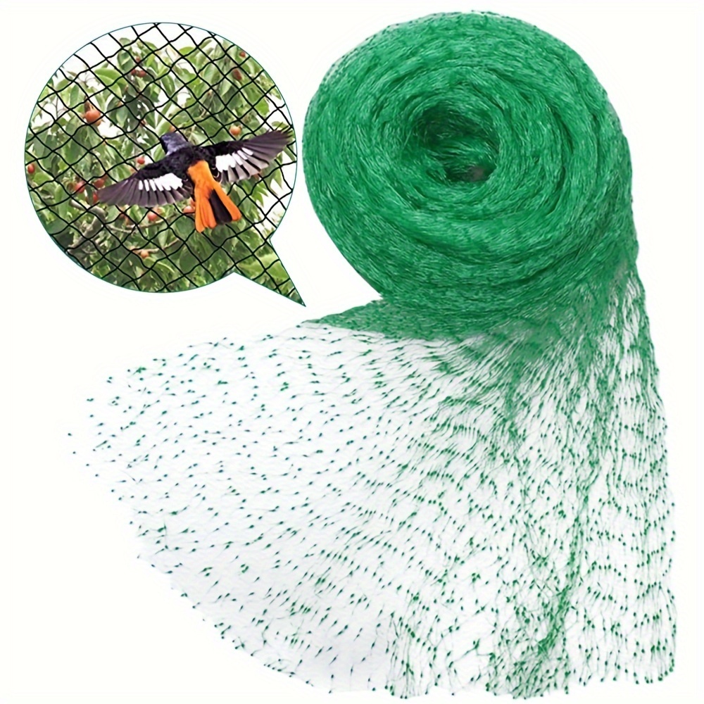 

1pcs 13x40ft Bird Netting For Garden Protect Vegetable Plants And Fruit Trees, Plastic Trellis Netting For Birds, Deer, Squirrels And Other Animals