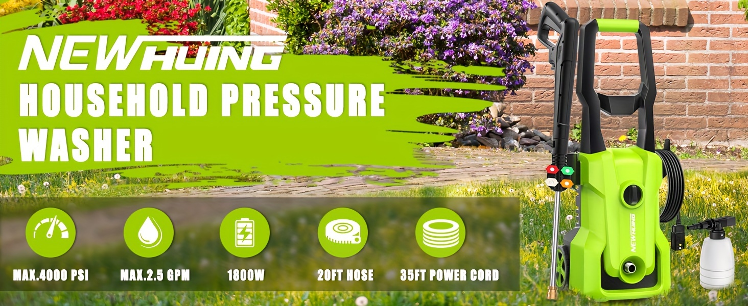 Electric Pressure Washer 4200psi Max 2.8 Gpm Power Washer details 0