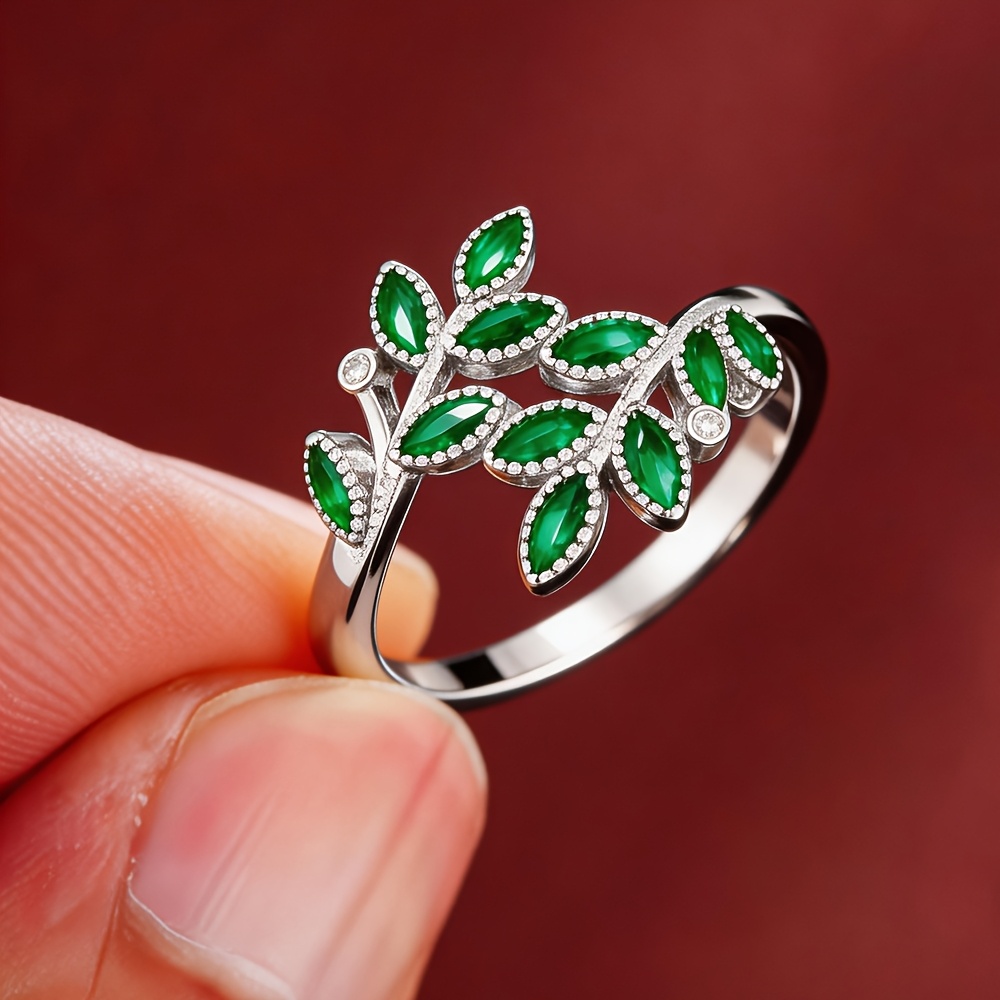 TEMU 1pc Women's Bohemian Y2k Luxury Ring - Minimalist Elegant Suitable For Wedding,, Daily Wear, Gift For Valentine's Day, Mother's Day, Graduation,