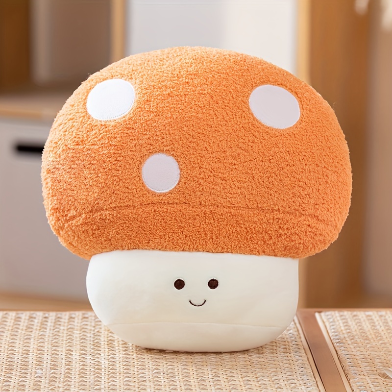 5 Styles Creative Mushroom Plush Toys Cute Mushroom Stuffed - Temu