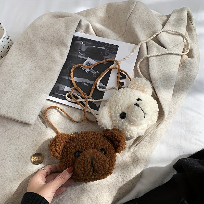 Teddy discount fur bag