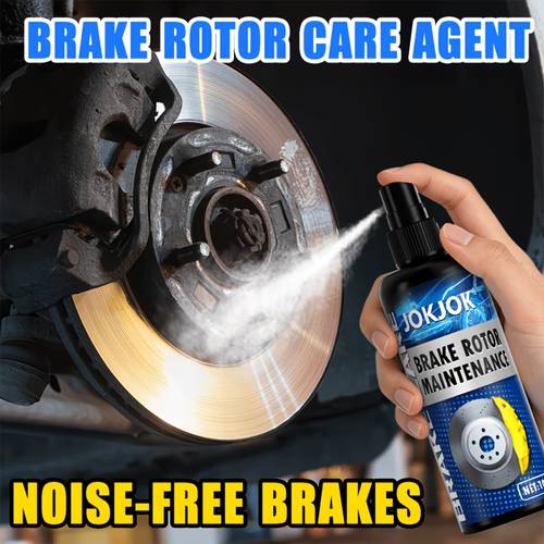 brake disc cleaner rust remover remove rust residue and from brake supports maintenance and performance