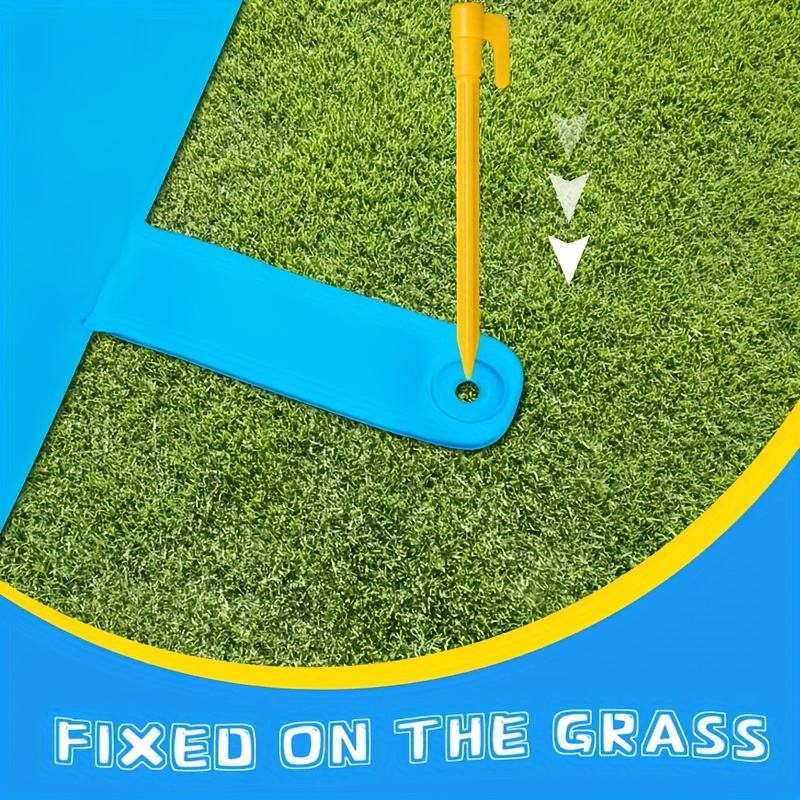 10m Extra Long Water Slide, 32.8ft Inflatable Splash Water Slip with 2 Racing Lanes and 2 Body Boards for Kids Boys Girls Adults Outdoor Summer Water Toys