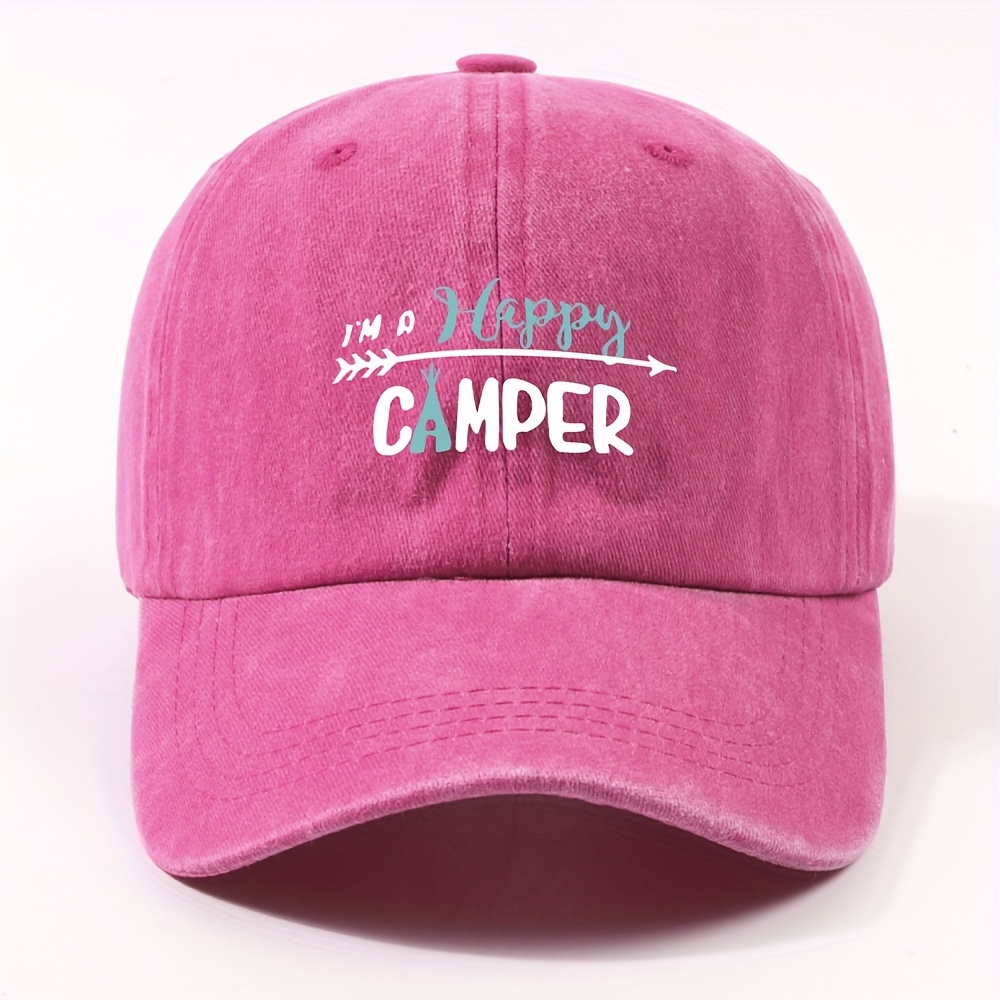 A Stylish Women's Letter Print Cap That Makes Look Smaller, Perfect For Outdoor Activities And Couples, Versatile Baseball Hat