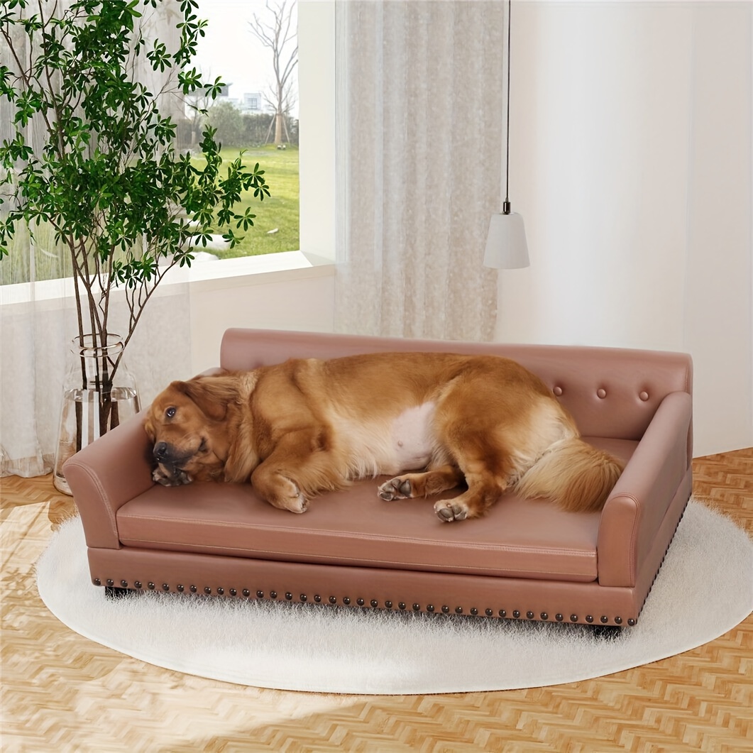 

Xxl Dog Sofa Elevated Pet Couch Bed Orthopedic Cushion For Medium Large Dogs