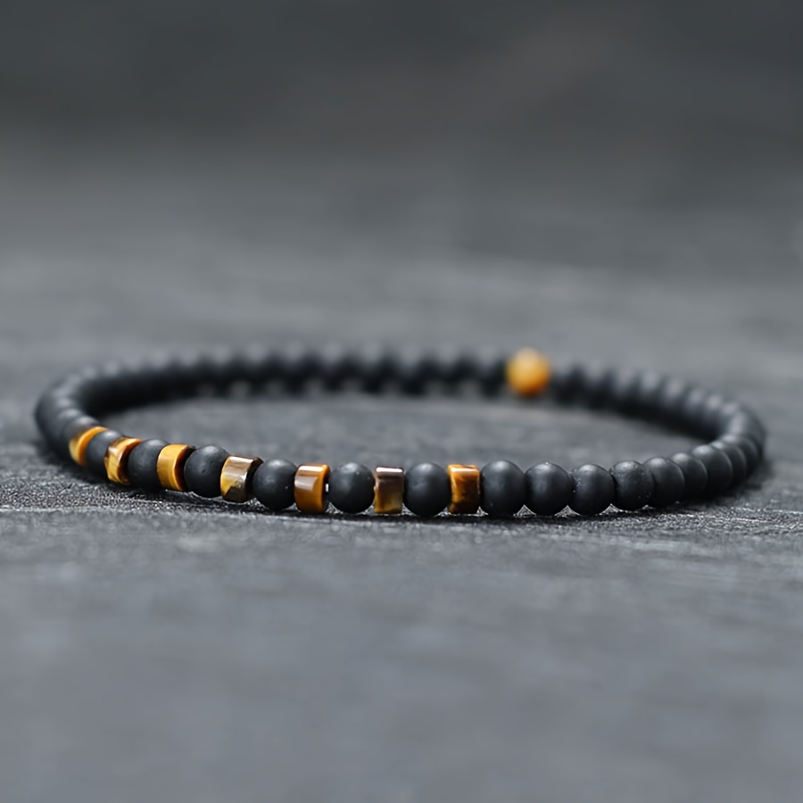 Men's Boho Beaded Bracelet Jewelry