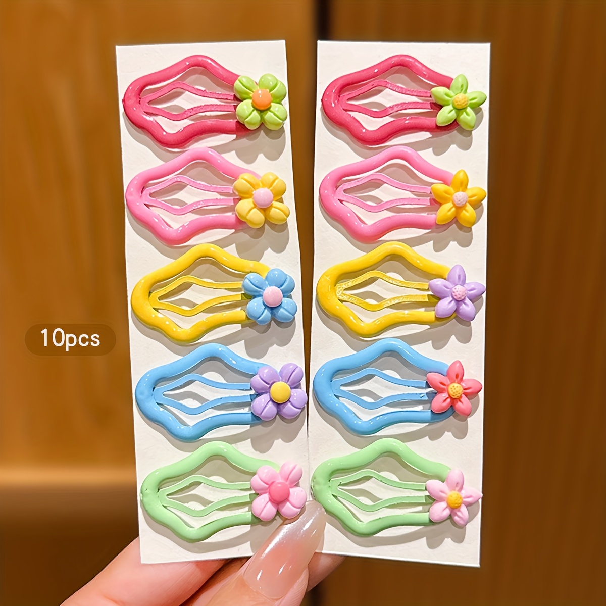 10pcs Hair Clips Small Size Cute Hair Additions For Daily Wear