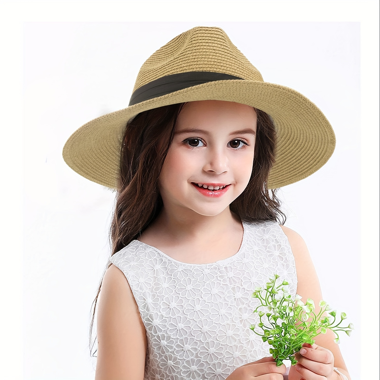 Summer Sunshade Sun Hat Personalized Wide Brim Straw Hat - Temu