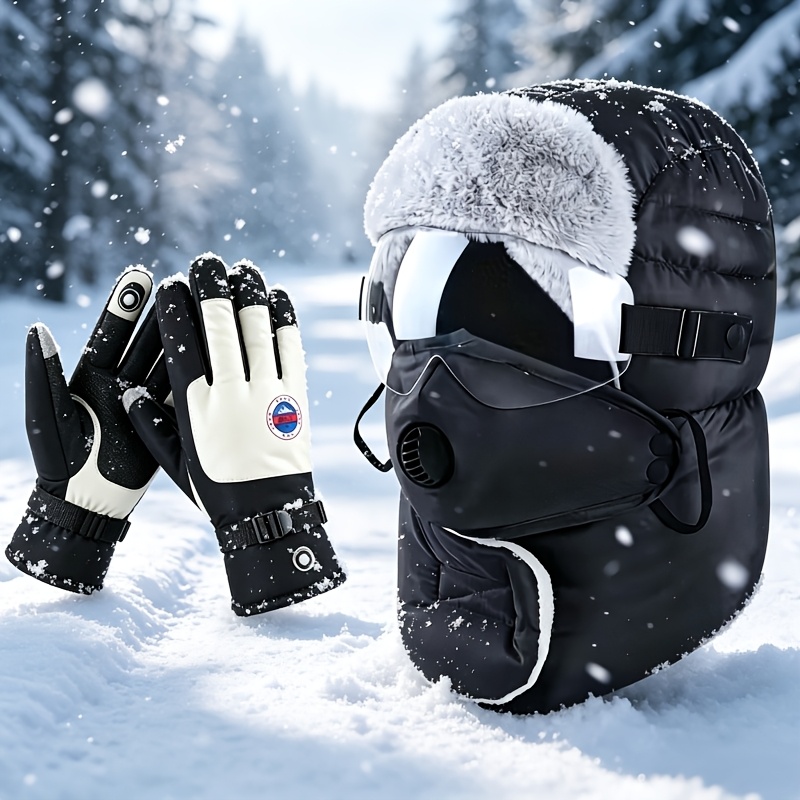 goggles for skiing sold on Temu United States