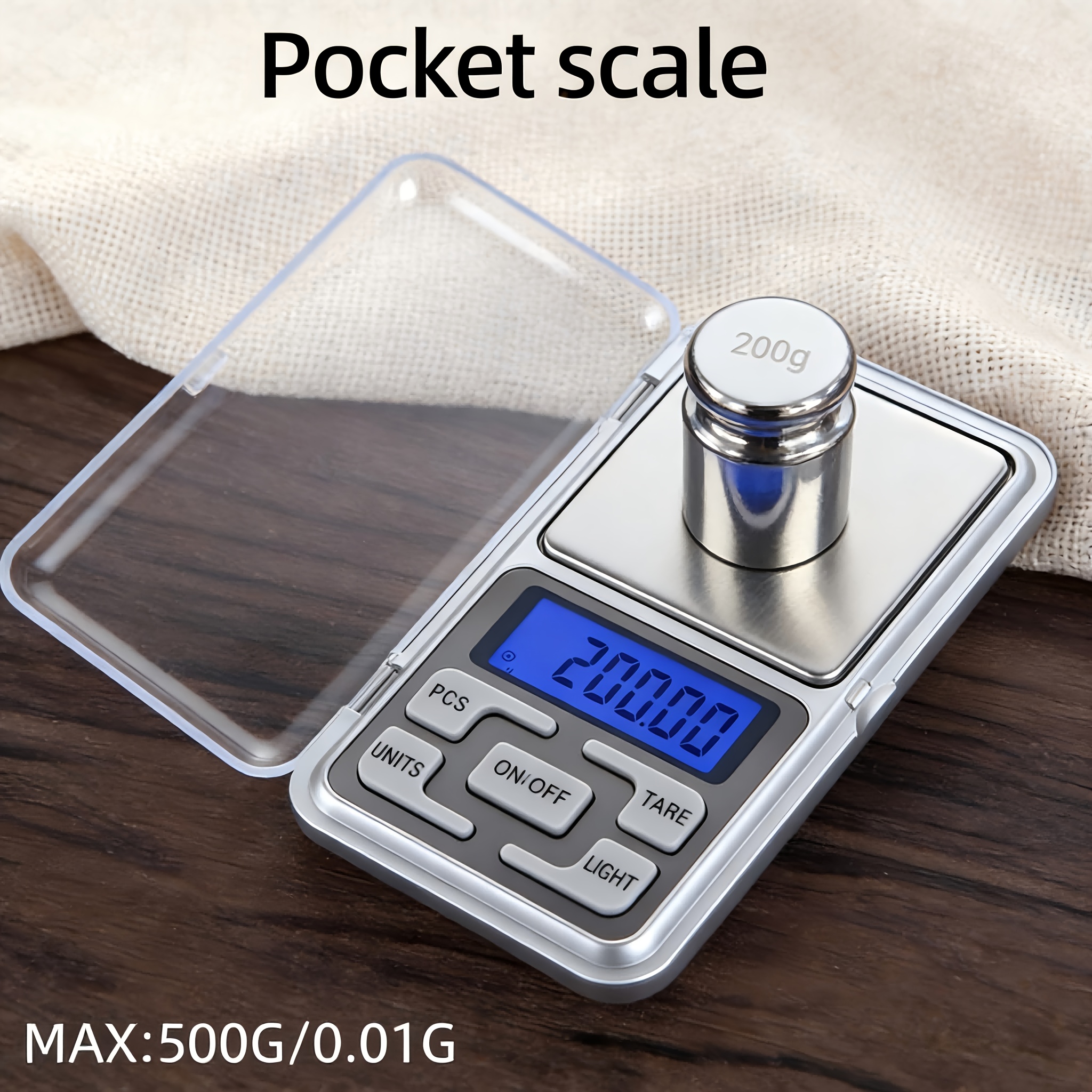 mini   scale 500g x 0 01g precision gram scale portable electronic scale   jewelry scale kitchen scale food scale baking scale postal scale   electronic scale suitable for jewelry spices  