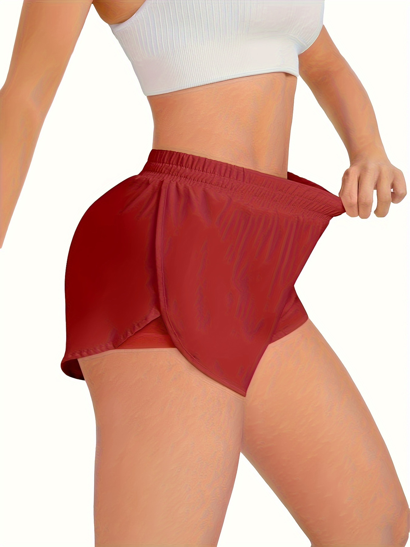 shorts de yoga athlétiques décontractés pour femmes Détails du produit 15