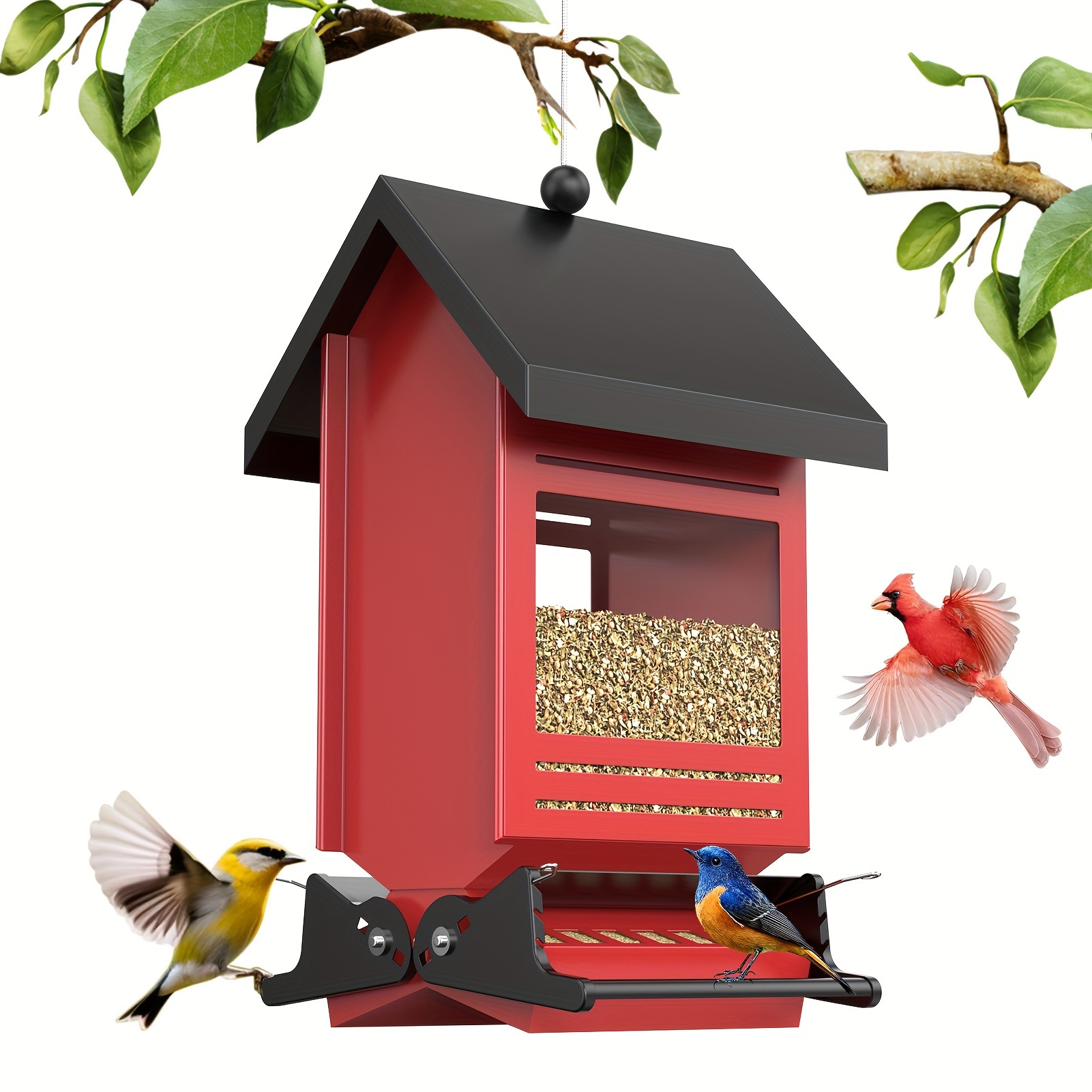 

Feeders, Feeders For Outdoors Hanging Weight-activated , Feeder For Attracting , ,