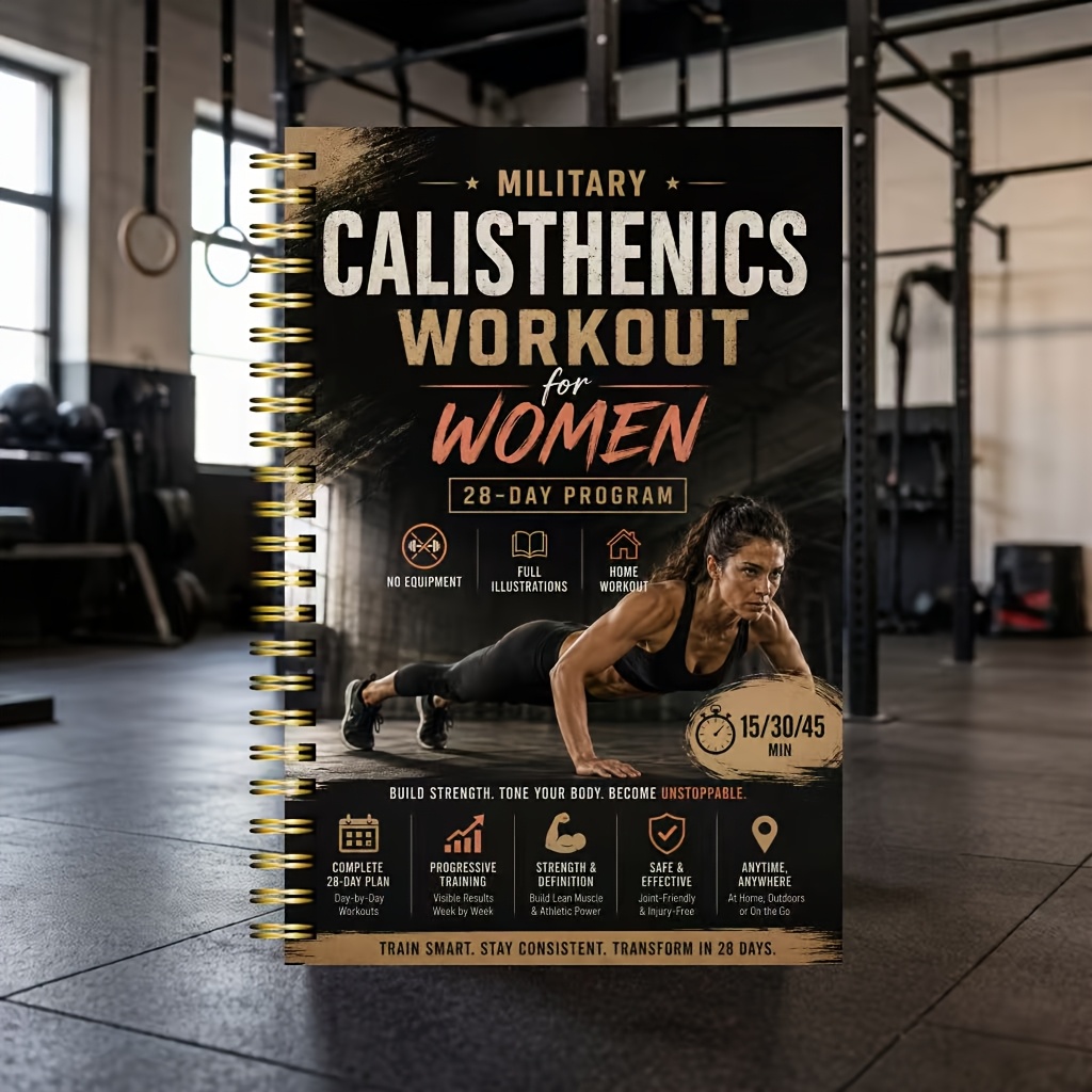 Image of Women's 28-day Bodyweight Workout Plan: Training Program Suitable For Beginners To Advanced, Build Muscle & Boost Gym Routines, No Equipment Required, 15/30/45-minute For Sculpting
