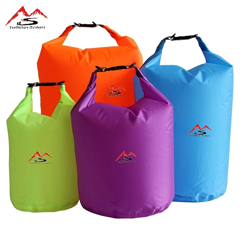 

5l/10l/20l/40l/70l Nylon Dry Bags, Waterproof Floating Sacks For Boating, Fishing, Rafting, Swimming, Spinner Wheel Type Outdoor Dry Bags