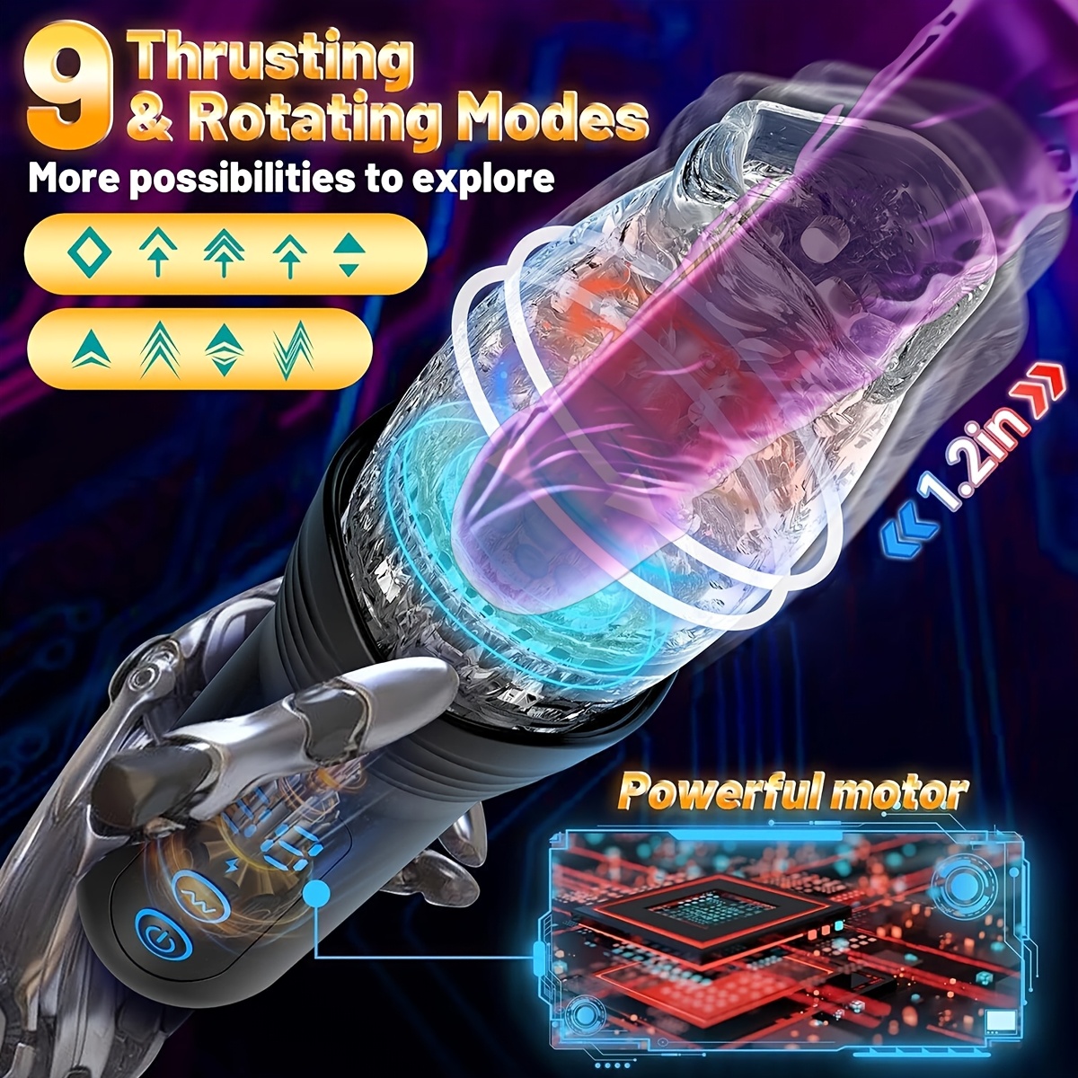 male masturbator temu Male Masturbator Sex Toys main image 1