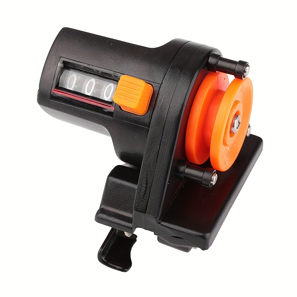 Image of Fishing Line Counter 0-999 Meters Length Measurement Counter Fishing Line Counter Manual Meter Gear Fishing Tool