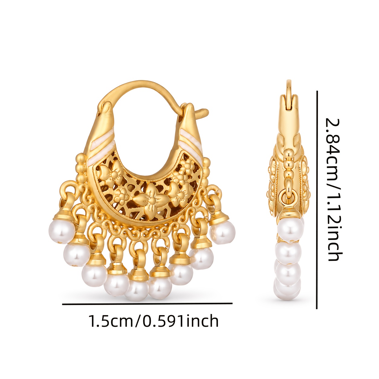 Image of 925 Sterling Tassel Earrings, High-end Luxury Ladies Jewelry, Elegant Sexy Fashion Trend, Christmas, Valentine's Day, Holiday Gift Birthday Gift, With Exquisite Gift Box Packaging