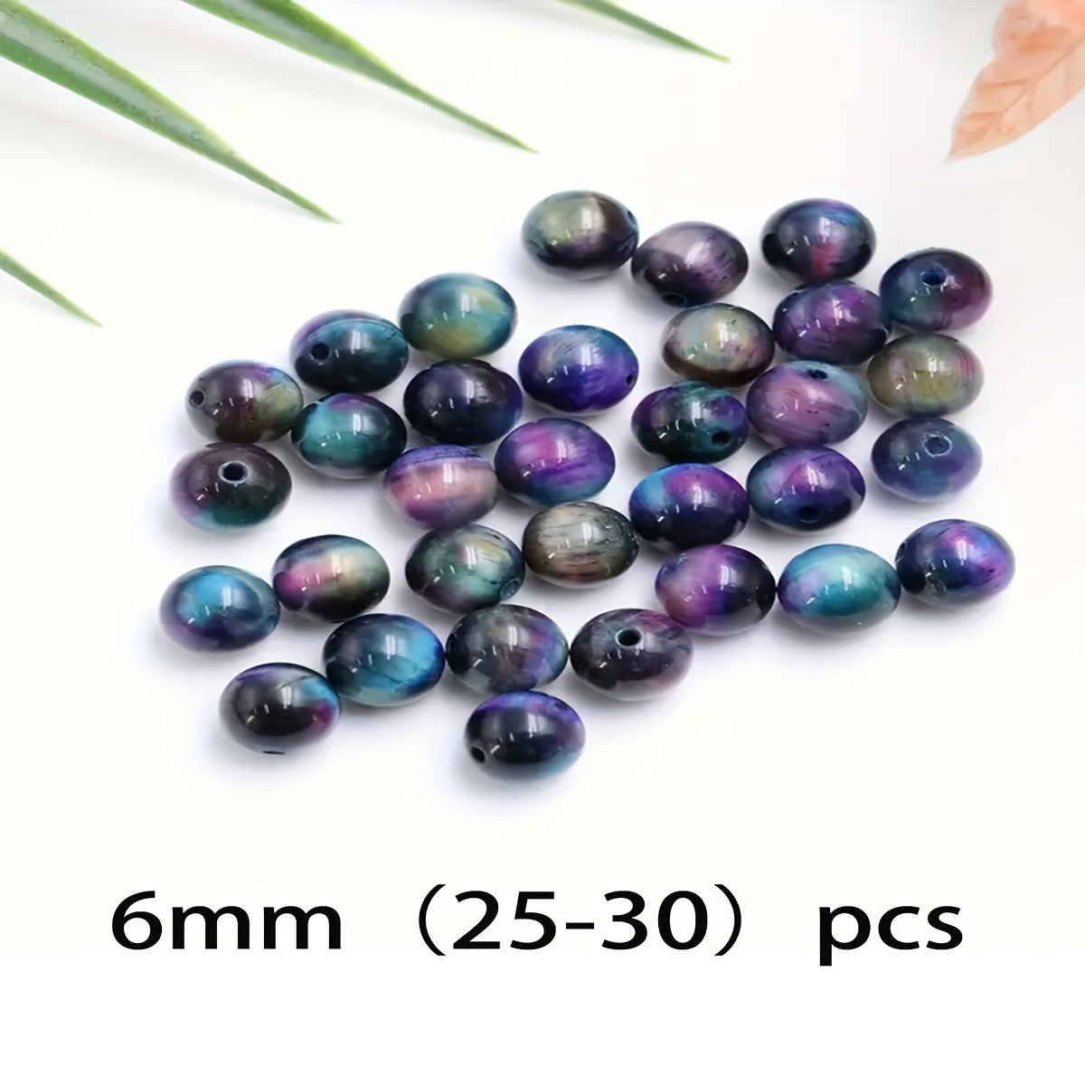 Natural Beautiful Round Tiger Eye Stone Beads In Sizes 6, 8, And 10mm For Bracelets And Jewelry. Perfect For Handmade Additions, Loose Beads Are An Gift Option