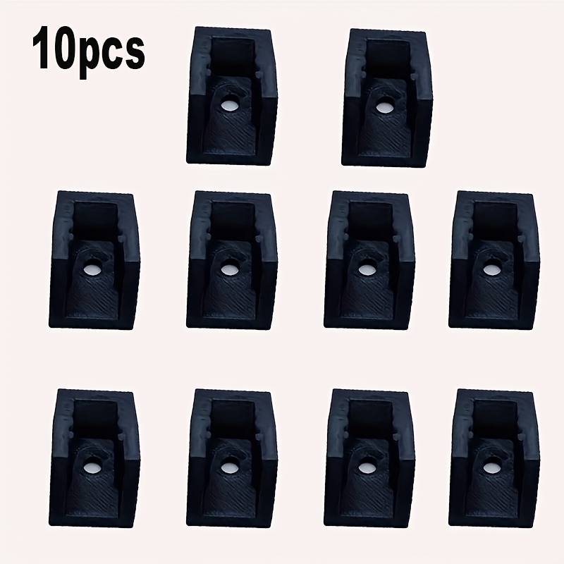 10/15pcs Set Of Pneumatic Tool Wall Hangers - Simple And Practical Design, Perfect For Storing Pneumatic Tools, Suitable For 1/4 Inch Air Joints, Multifunctional Hooks