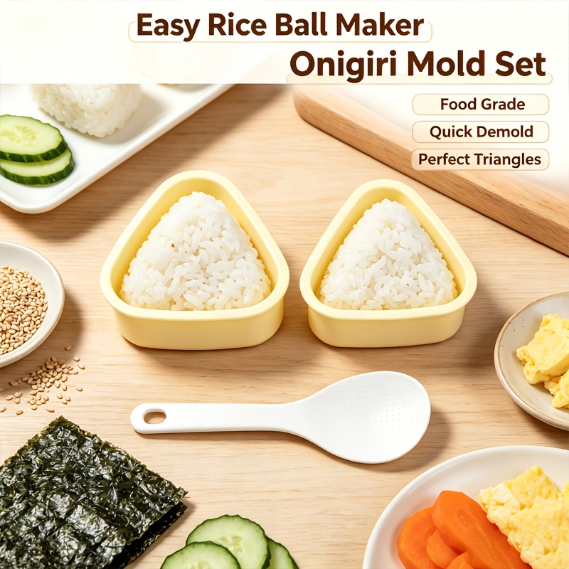 onigiri molds sold on Temu Canada