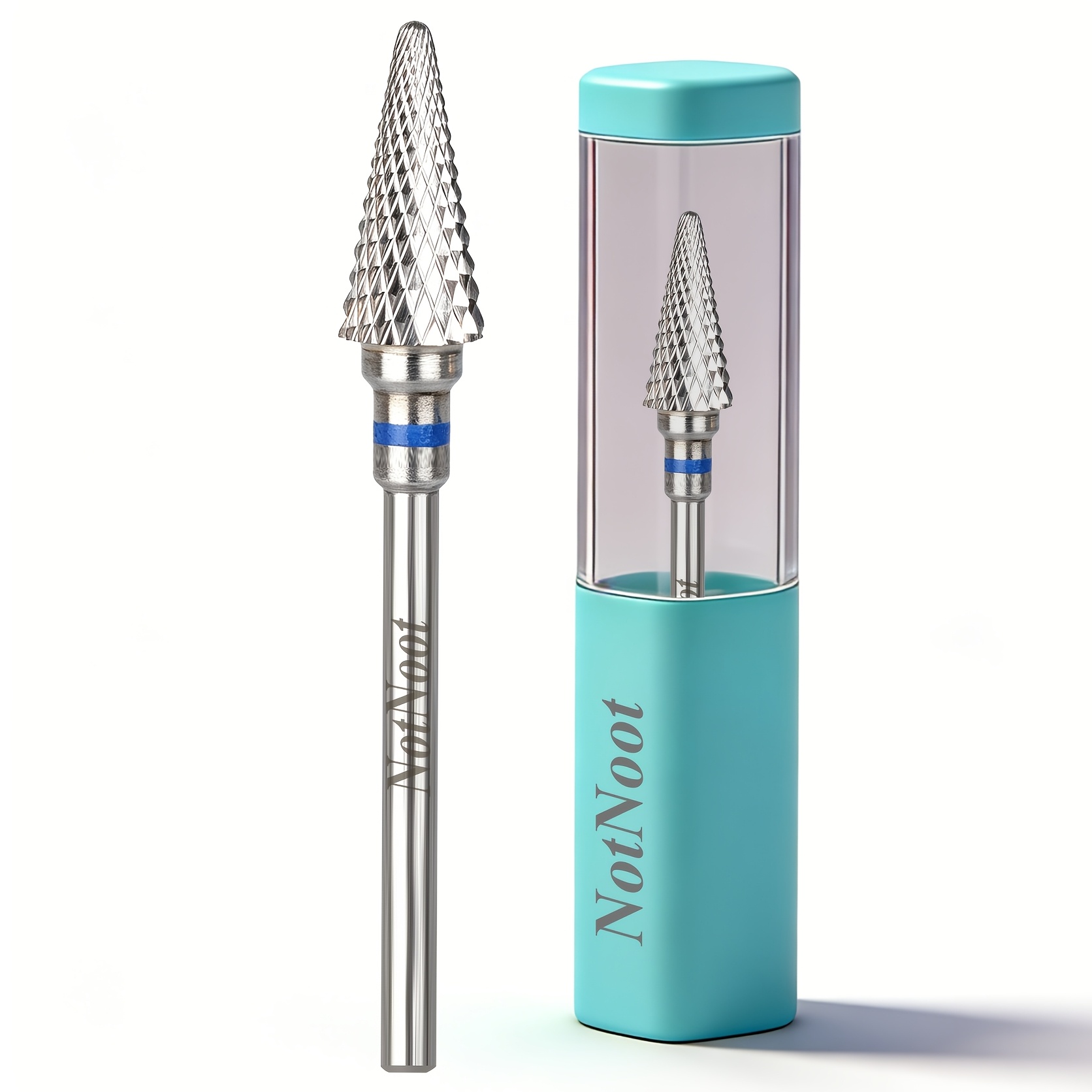 TEMU Outil de ponçage pour ongles, 3/32'' professionnelle en carbure pour nettoyer sous les ongles, outil pour préparer les cuticules et mortes,
