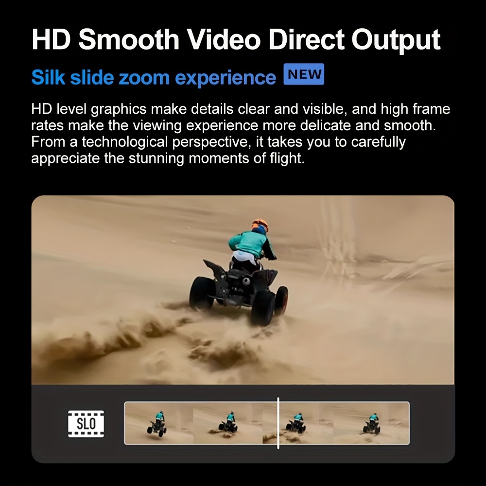 Remote UAV with High-Definition ESC Dual Cameras, Intelligent Obstacle Avoidance, Optical Flow Positioning, Safety Design, 360 Flip, Foldable Design, 6-Channel Gyroscope, One-Button Calibration/ Take-Off/ Landing, Headless Mode, LED Body/ Light, Emergency Stop, Waypoint Flight, Gravity Sensor, Outdoor Quadcopter, Perfect Holiday Gift.