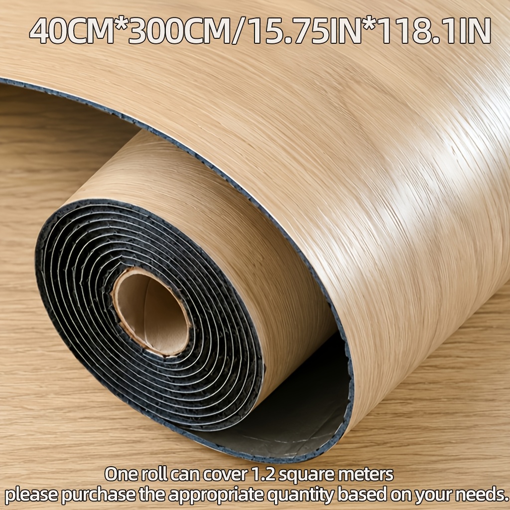 TEMU ZSV Pavimentazione Autoadesiva Stacca e Attacca Adatta per Cucina, Bagno, Soggiorno - Piastrelle Spesse in XPE/PVC con Realistica a del Legno,