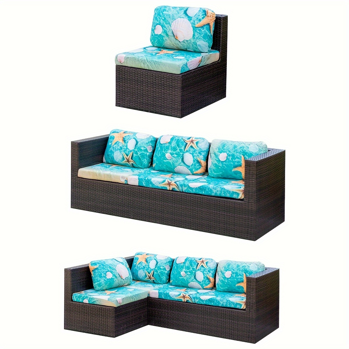 Funda Para Muebles De Exterior De 200 X 200 X 120 Cm, Impermeable, Resistente, Tela Oxford 420D, Juego De Patio, Protector De Sofá De Bistró, Funda Grande Para Mesa De Jardín