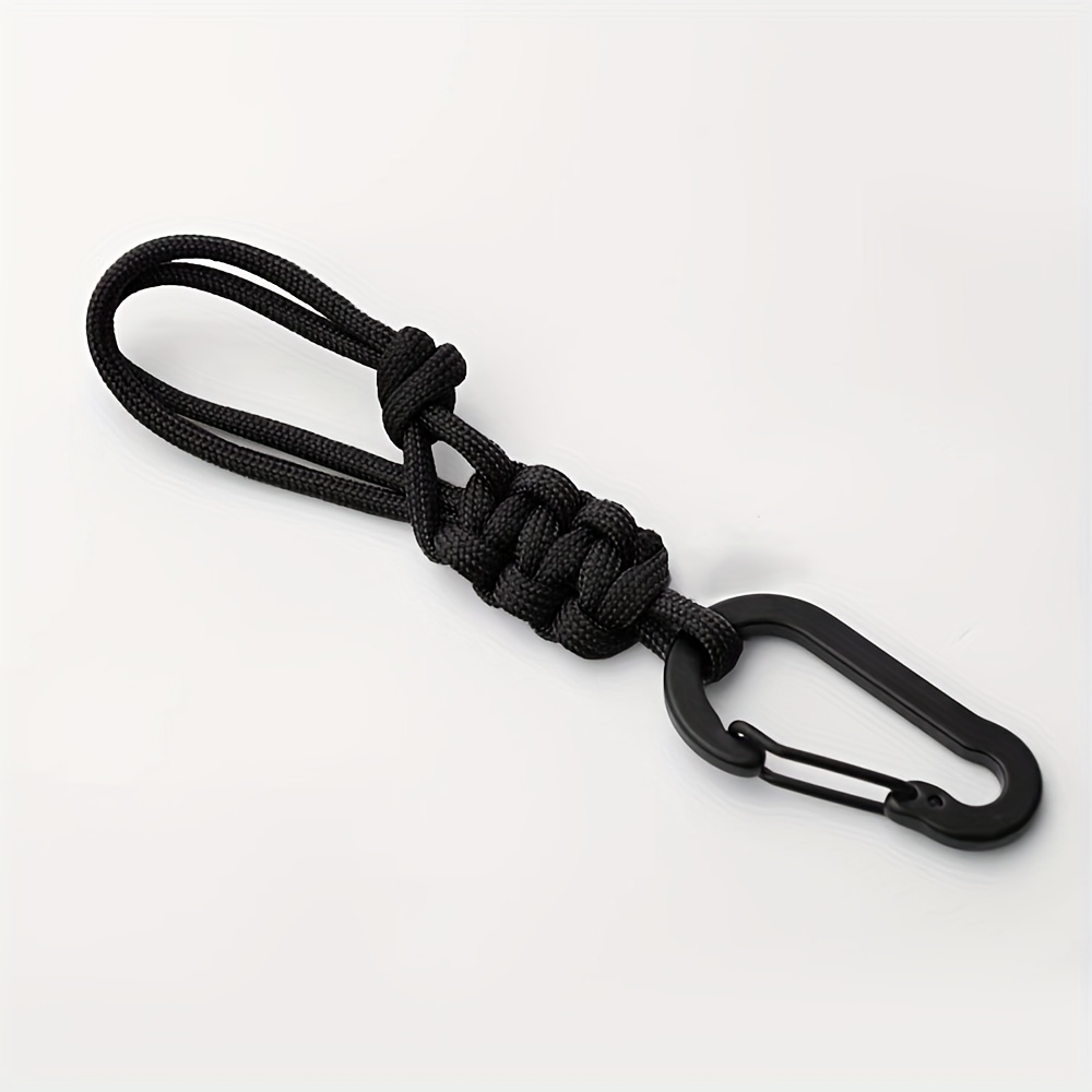Outdoor Handmade Woven Adjustable Multi-functional Water Bottle Kettle Hanging Umbrella Rope Hat Hanging Universal Key Chain