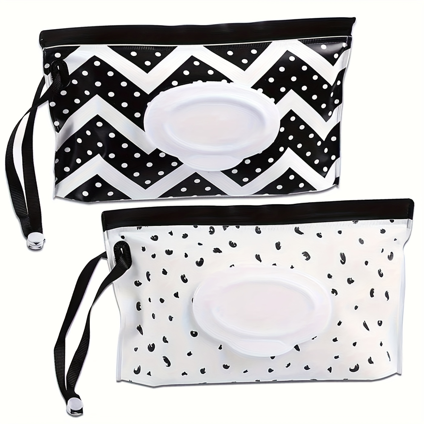 2 pack wet wipe holder portable reusable wet wipes dispenser storage box perfect gift for christmas halloween and thanksgiving