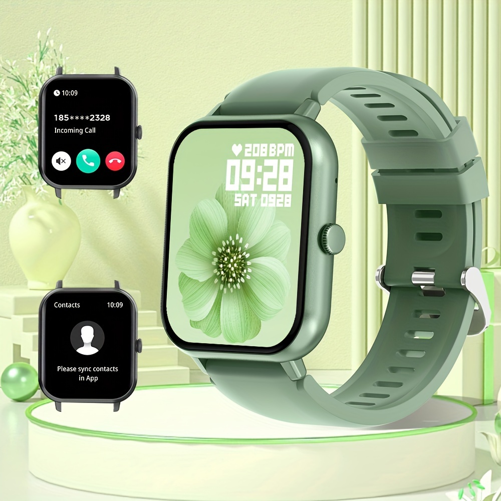 Image of A New Smartwatch Featuring Sports , The To Make Wireless Calls, , Weather Updates, Control Your Camera Remotely, And Compatibility With Ios And . It Boasts A Large 1.83-inch Screen