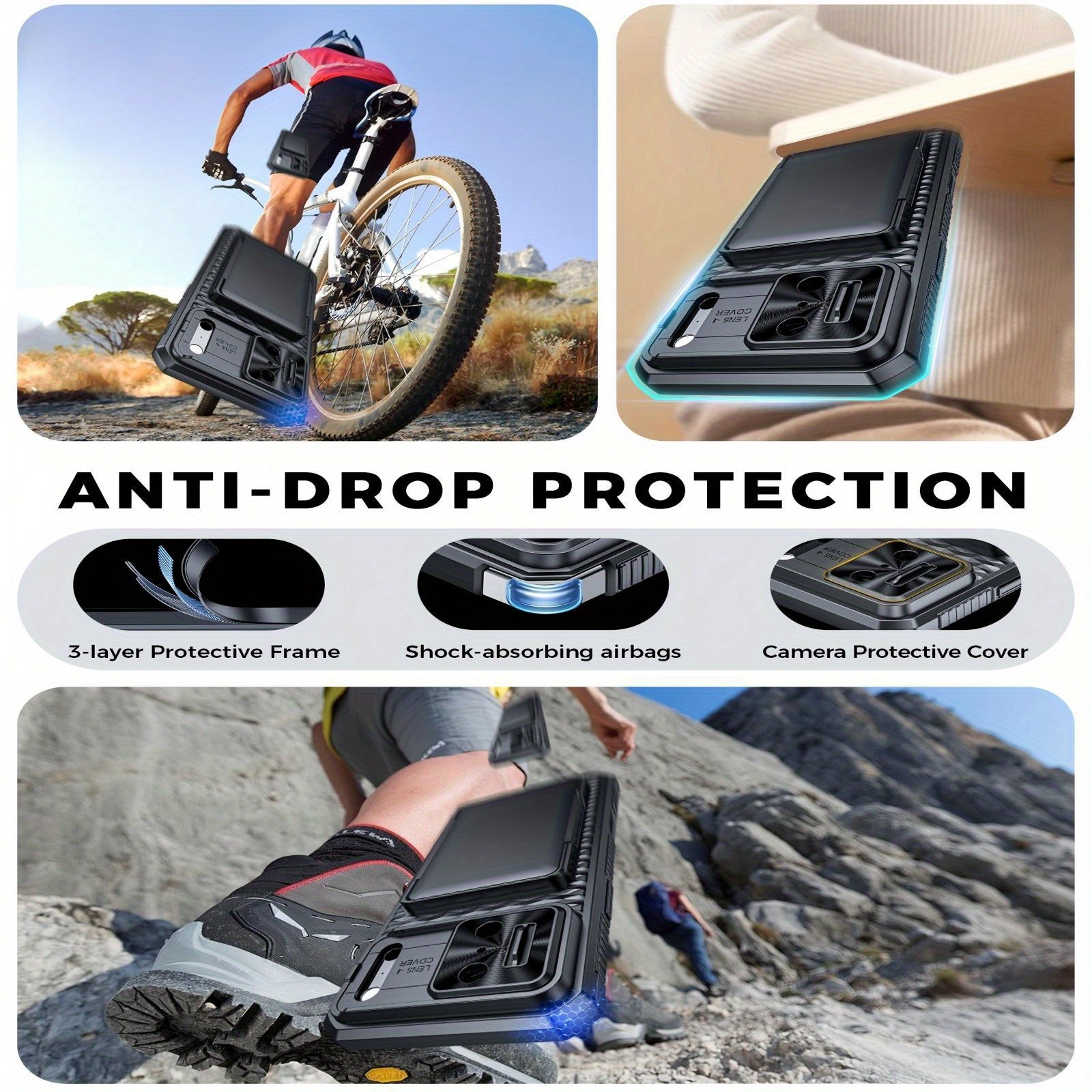 case wallet suitable for iphone 17 pro max, featuring   phone lanyard and an integrated card holder that can hold 4 to 5 cards. it   a sliding lens cover and   control capture button, making it a great gift for halloween, thanksgiving, christmas, or any holiday. Product details 2