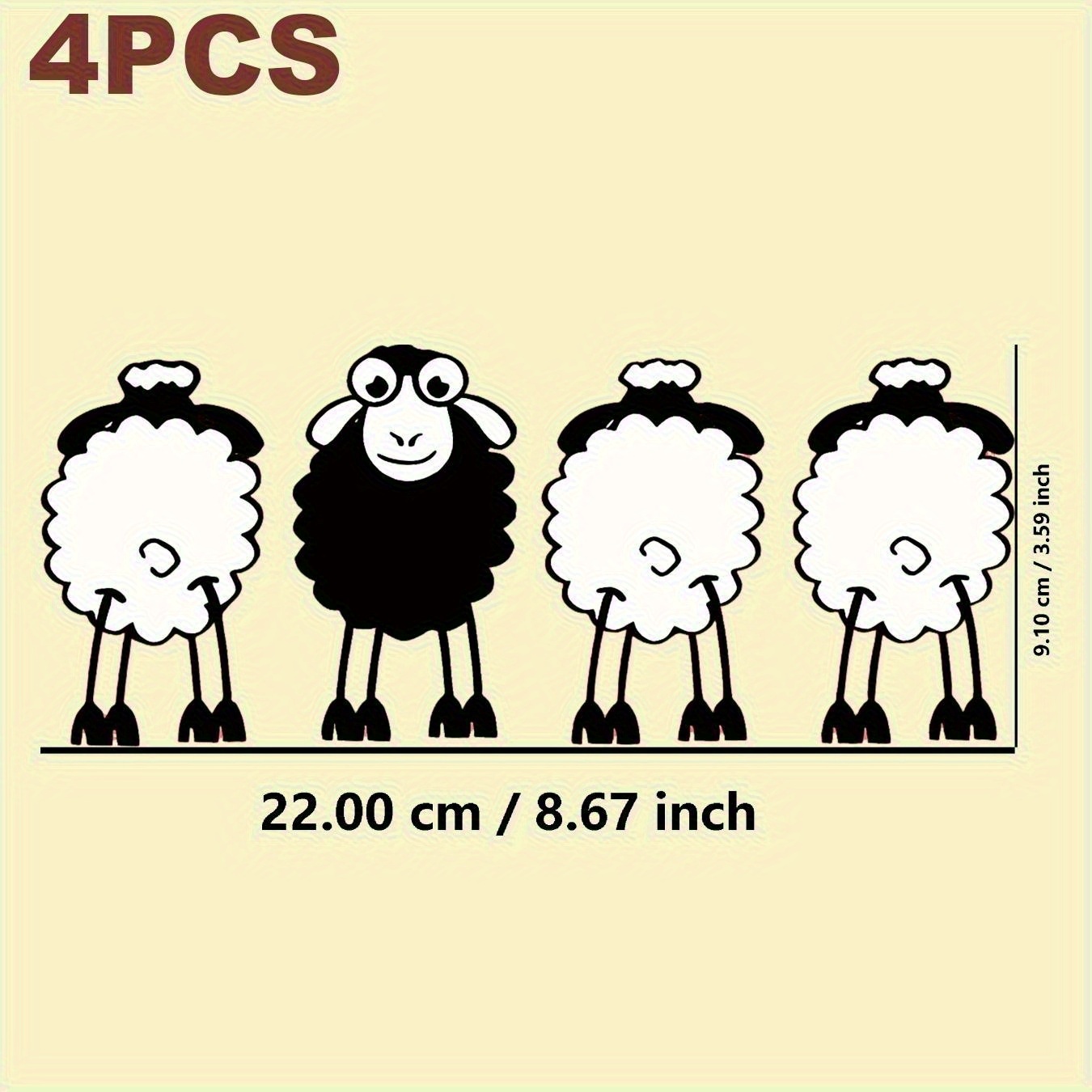 TEMU Set de 4 diseños de transferencia de duraderos y lavables con un lindo en una retorcida, ideales para camisetas, sudaderas, bolsos para