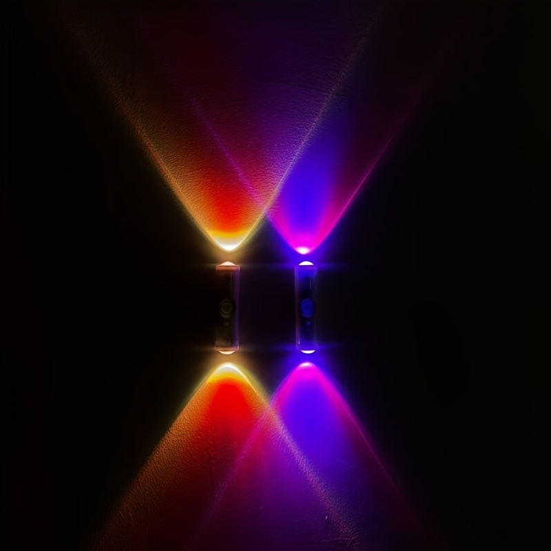Smart Led Motion Sensor Night Light, Magnetic Usb Rechargeable Wall Light With Rgb Ambient Lighting, Dual-/down Spotlight, Installation For Closet, Hallway, Kitchen, Stairs, , Bedroom, Doorway