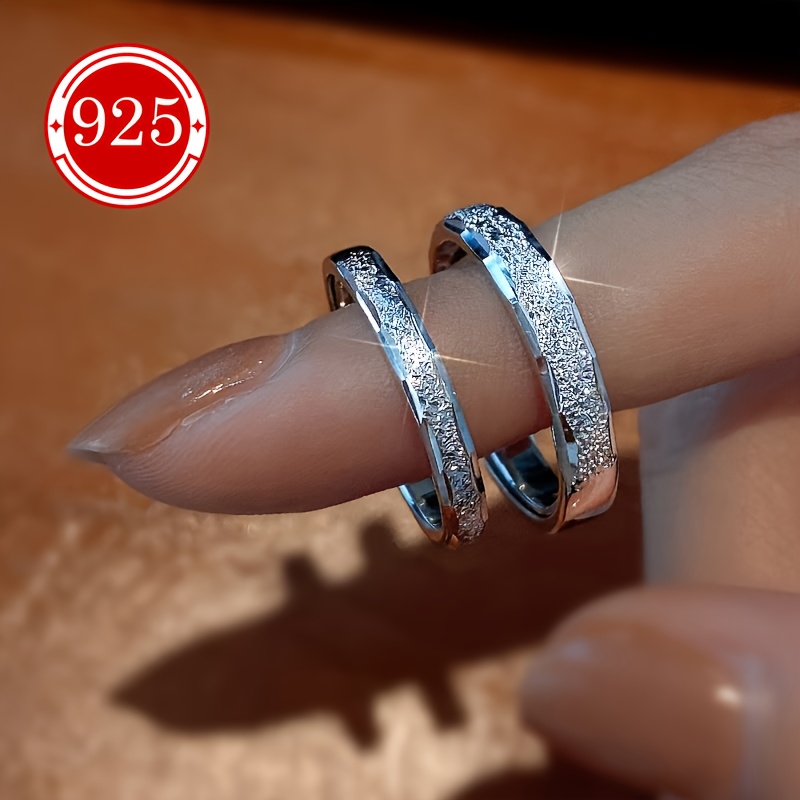925 Sterling Silver Hypoallergenic Rings for Couples