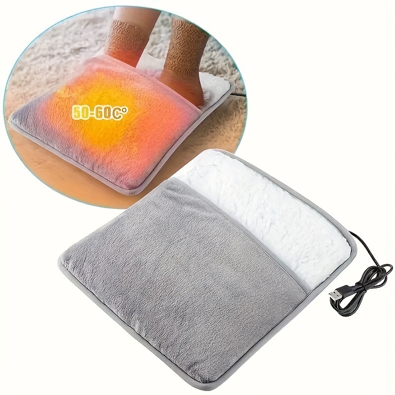 

Usb-powered Portable Foot Warmer - Cozy Winter Heating For Your Feet, Safe Low Voltage Design