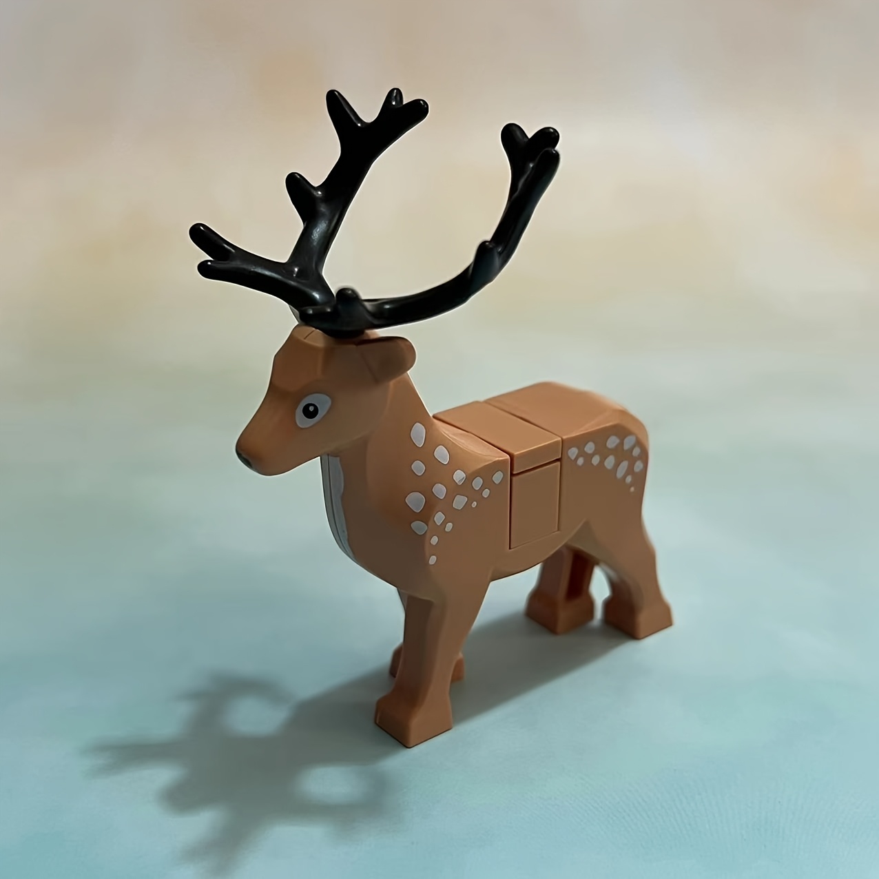 3pcs Animal Deer Model Building Blocks Set