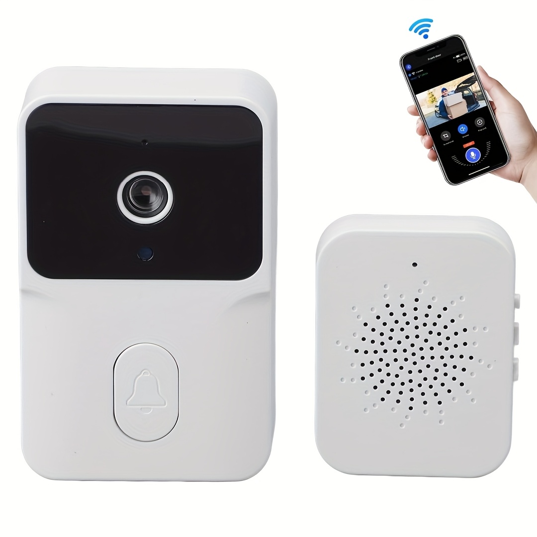 

Smart Wifi Doorbell With & Audio - , Wireless Security Camera For Home Entrance