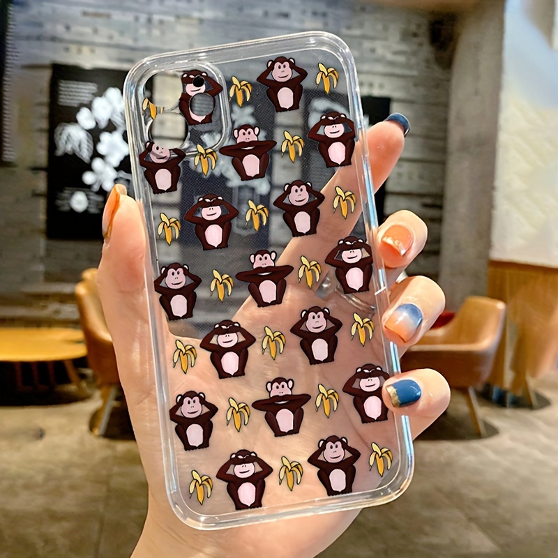 Phone Case George Shockproof The with Curious Colorful Monkey Cover for  Pack for iPhone 14 13 12 11 X Xr Xs 8 7 6 6s Plus Pro Max Mini Se 2020  Samsung