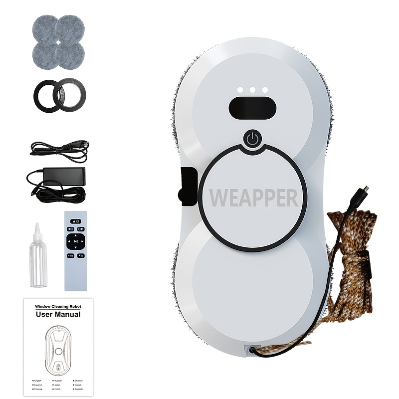 Remote Control Robot Vacuum Cleaner Window Cleaning Robot Glass Cleaner Automatic Device For Windows