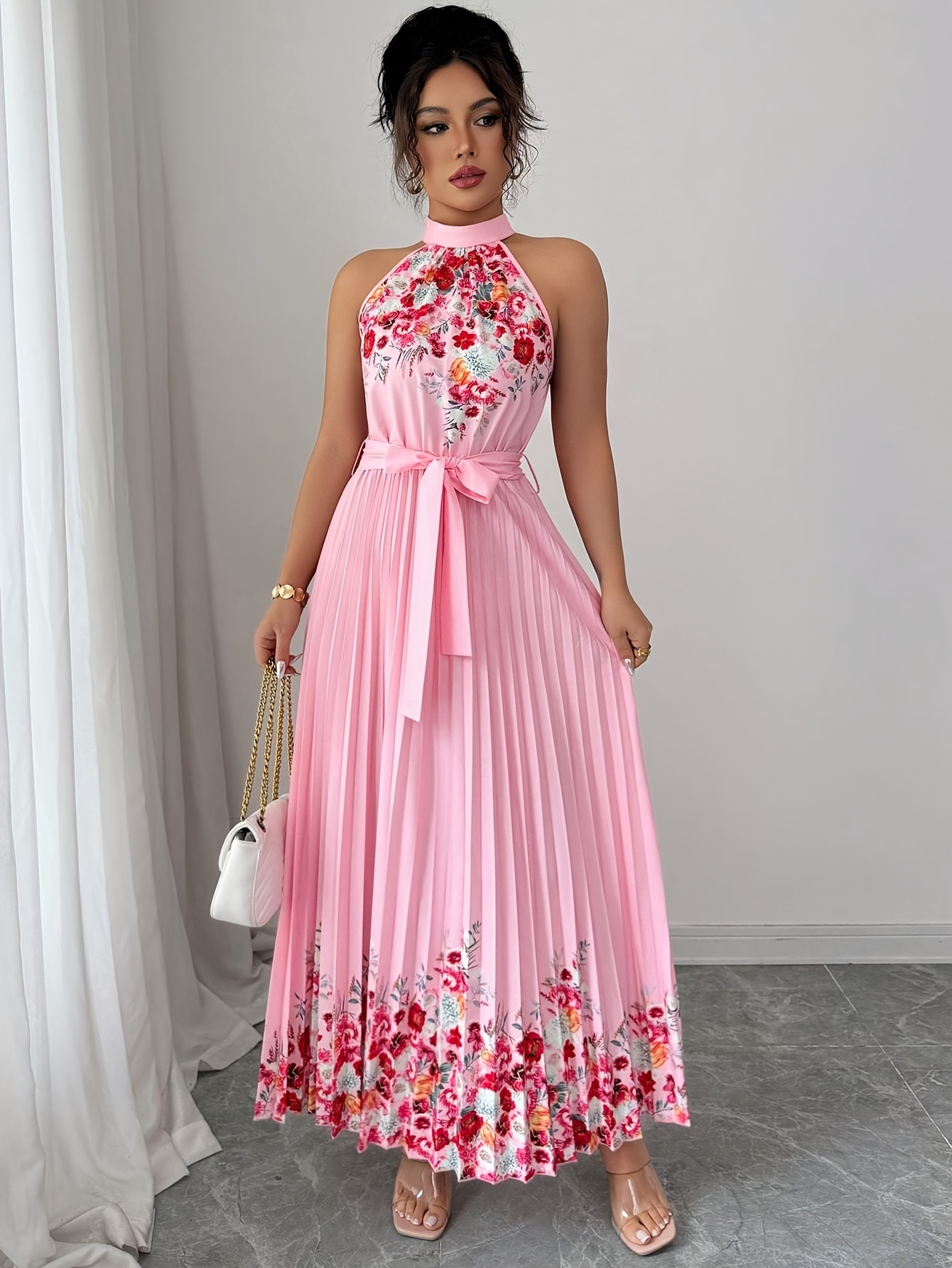 elegant silver prom dresses Selinadress Luxury Princess Silver Long Prom Dress Graduation Formal E –  SELINADRESS main image 1