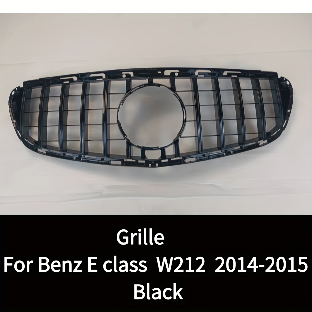 TEMU For W212 2014-2015 E400 Grille Car Front Bumper Grille Body Kit Bumper Mesh Racing Grille