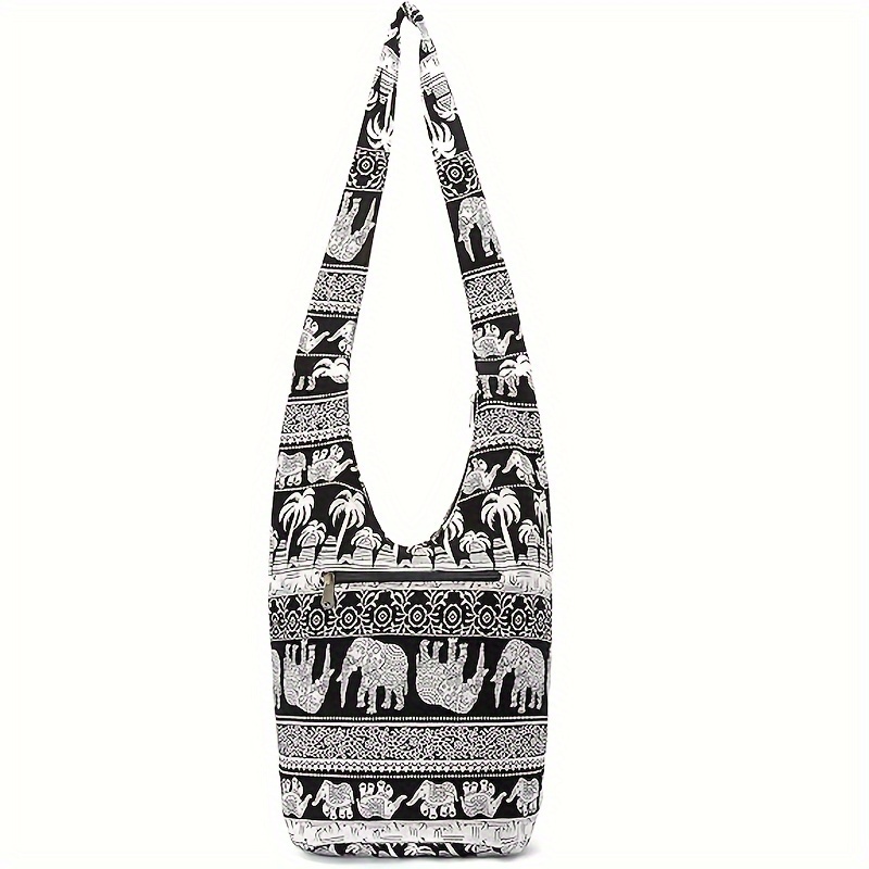 Canvas hobo shop hippie sling bag