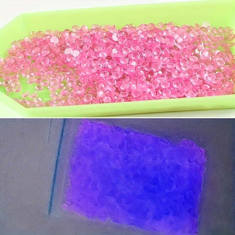 TEMU 2.8mm/10g . 1900pcs Resin Night Light Crystal Round Beads For Making Clothes, Shoes, Bags, Nail Art, Cosmetics And Other Decorations Bulk