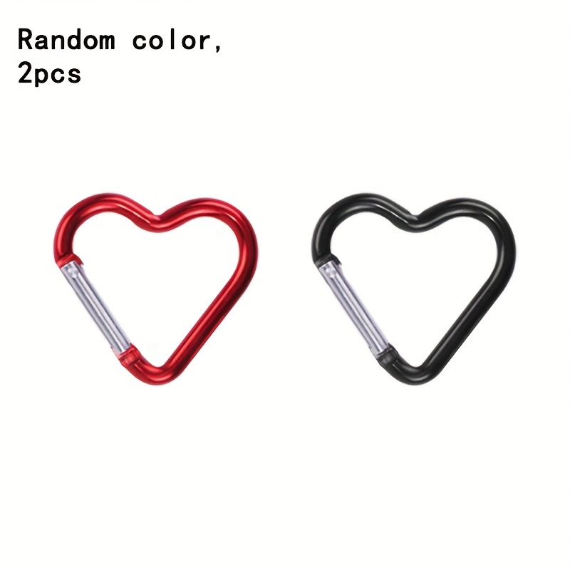 2pcs heart shaped aluminum hiking buckles durable spring - Temu Bahrain