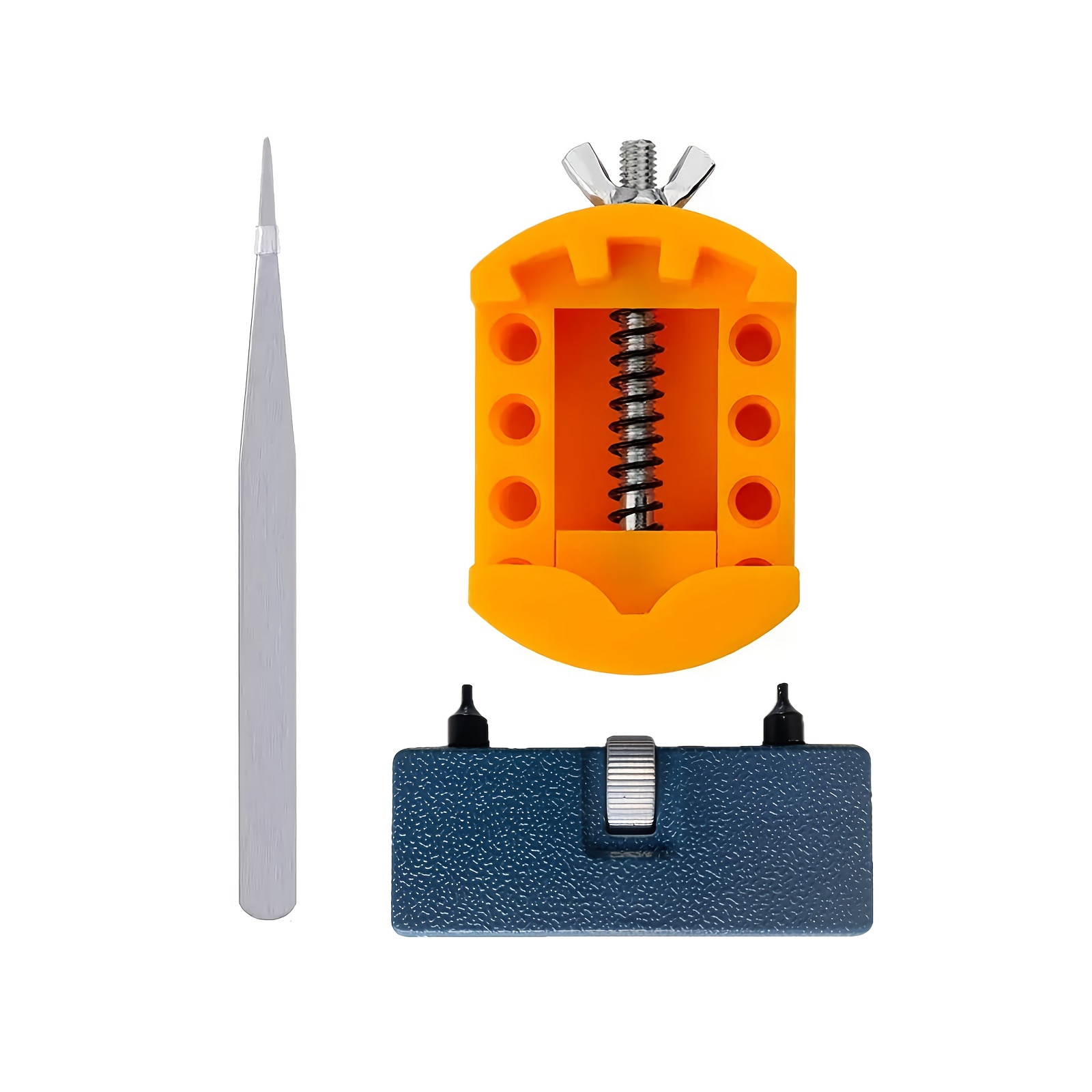 E-shop Uhrenreparatur-Set mit Batteriewechsel-Werkzeug, 3-teilig, Einfach zu bedienen, Uhrengehäuseöffner-Reparaturset, Benutzerfreundlich, Ideal für