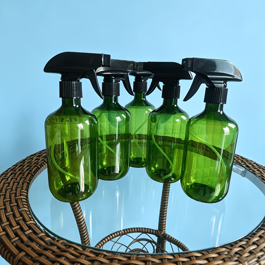 TEMU 3/4/5/6pcs Multi-functional Spray Bottles, Refillable Containers, 500ml Large Capacity Dispensing Bottles, Shampoo, Shower Gel, Cleaning